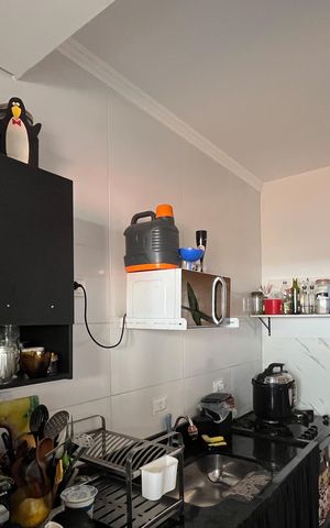 Apartamento para alugar com 65m², 2 quartos e 1 vagaCozinha e Área de Serviço