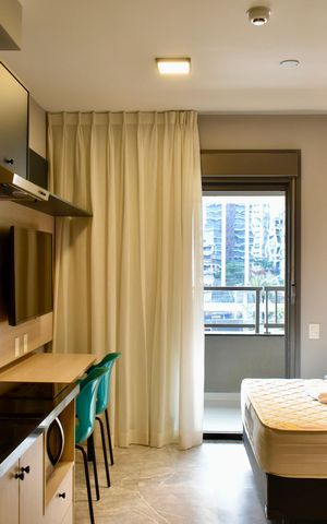 Studio à venda com 27m², 1 quarto e sem vaga Studio à venda com 27m², 1 quarto e sem vagaStudio