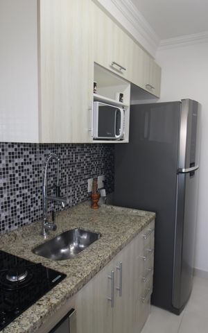 Apartamento à venda com 48m², 2 quartos e 1 vagaCozinha