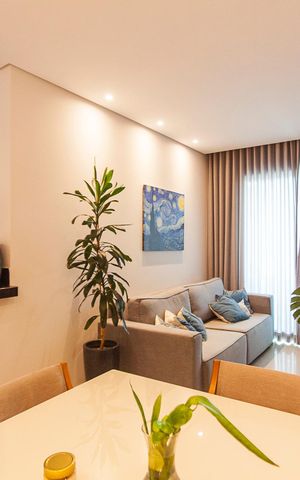 Apartamento para alugar com 58m², 2 quartos e 2 vagas Apartamento para alugar com 58m², 2 quartos e 2 vagasSala