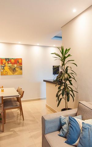Apartamento para alugar com 58m², 2 quartos e 2 vagas Apartamento para alugar com 58m², 2 quartos e 2 vagasSala