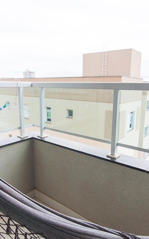 Apartamento para alugar com 58m², 2 quartos e 2 vagas Apartamento para alugar com 58m², 2 quartos e 2 vagasVaranda