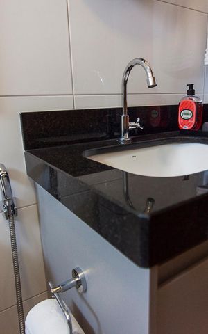 Apartamento para alugar com 58m², 2 quartos e 2 vagas Apartamento para alugar com 58m², 2 quartos e 2 vagasBanheiro Social