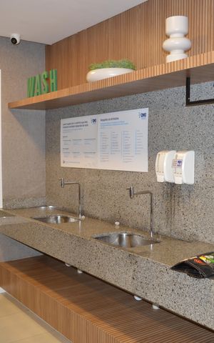 Studio para alugar com 37m², 1 quarto e sem vagaLavanderia