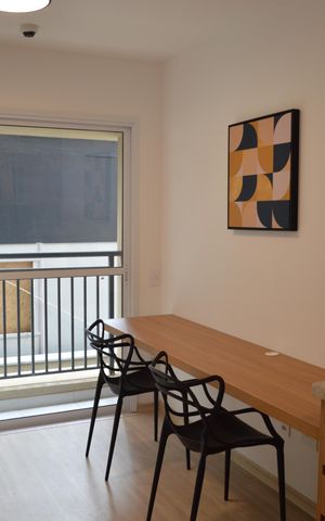 Studio para alugar com 37m², 1 quarto e sem vagaSala 