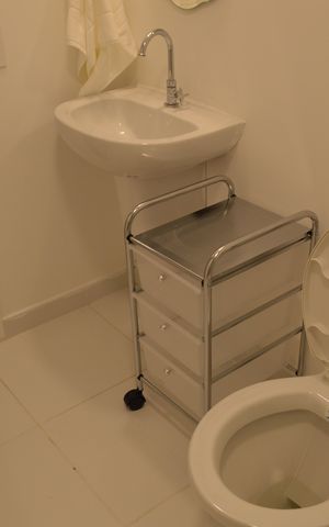 Studio para alugar com 37m², 1 quarto e sem vagaBanheiro