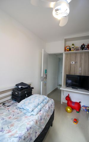 Apartamento à venda com 107m², 4 quartos e 2 vagas Apartamento à venda com 107m², 4 quartos e 2 vagasQuarto 2