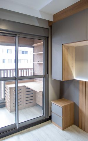 Studio para alugar com 33m², 1 quarto e sem vagaQuarto Suíte
