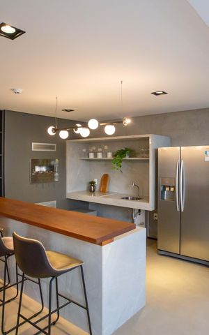 Studio para alugar com 33m², 1 quarto e sem vagaÁrea comum - Espaço Gourmet
