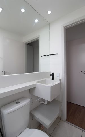 Apartamento à venda com 50m², 2 quartos e 1 vagaBanheiro da Suite