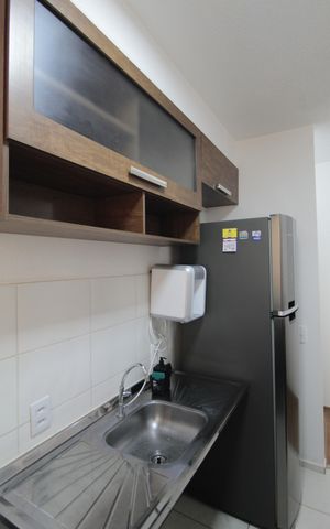 Apartamento à venda com 50m², 2 quartos e 1 vagaCozinha e Área de Serviço