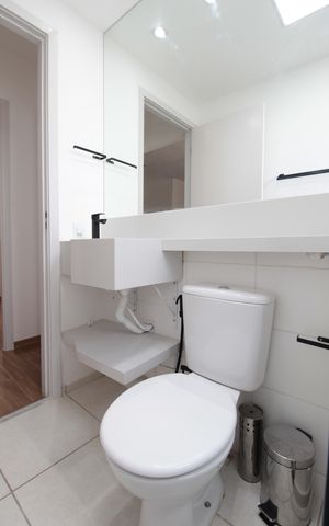 Apartamento à venda com 50m², 2 quartos e 1 vagaBanheiro Social