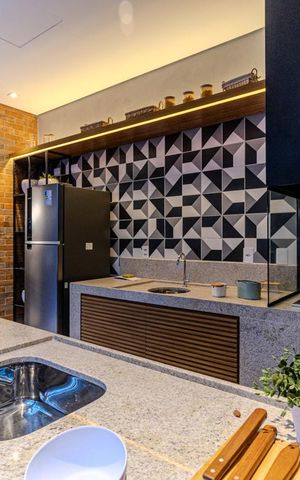Studio à venda com 40m², 2 quartos e sem vagaChurrasqueira