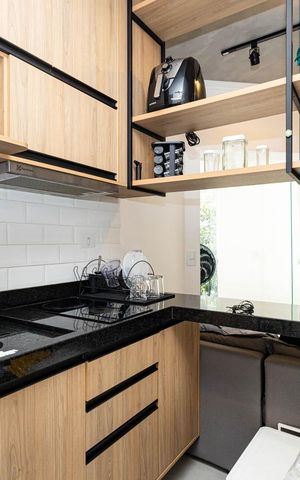 Apartamento à venda com 30m², 1 quarto e 1 vaga Apartamento à venda com 30m², 1 quarto e 1 vagaCozinha