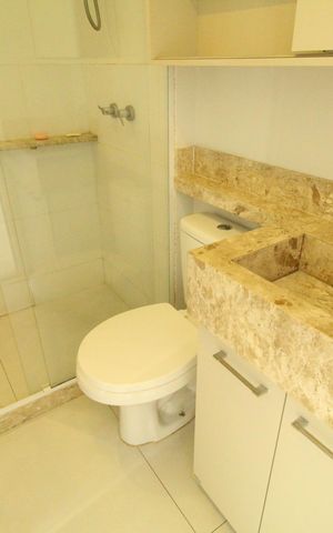 Apartamento para alugar com 114m², 2 quartos e 1 vagaBanheiro Suíte Canadense 
