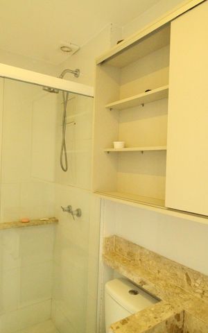 Apartamento para alugar com 114m², 2 quartos e 1 vagaBanheiro Suíte Canadense 