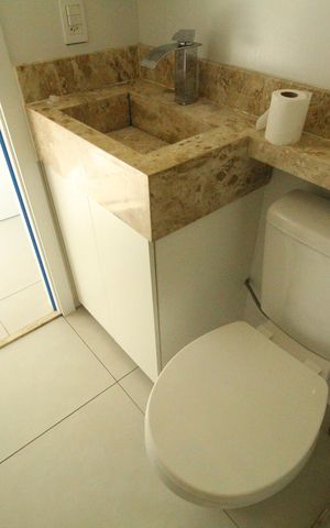 Apartamento para alugar com 114m², 2 quartos e 1 vagaBanheiro da Suíte  2