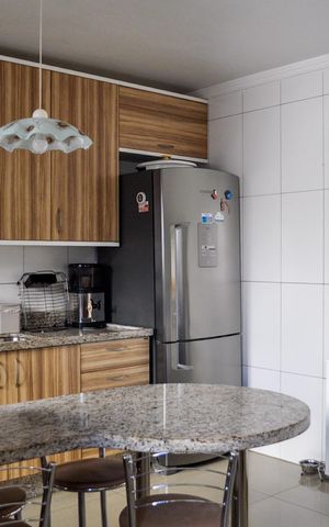 Casa de condomínio à venda com 230m², 3 quartos e 2 vagas Casa de condomínio à venda com 230m², 3 quartos e 2 vagasCozinha