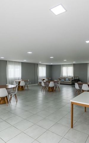 Apartamento à venda com 45m², 2 quartos e sem vaga Apartamento à venda com 45m², 2 quartos e sem vagaÁrea comum - Salão de festas