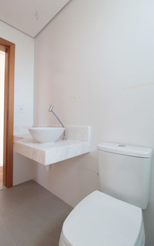 Apartamento à venda com 78m², 3 quartos e 2 vagasBanheiro da Suite