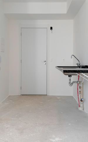 Studio à venda com 21m², 1 quarto e sem vagaCozinha