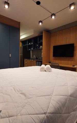 Studio à venda com 25m², 1 quarto e sem vaga Studio à venda com 25m², 1 quarto e sem vagaQuarto