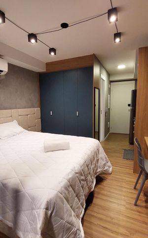 Studio à venda com 25m², 1 quarto e sem vaga Studio à venda com 25m², 1 quarto e sem vagaQuarto