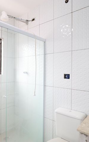 Apartamento à venda com 60m², 3 quartos e sem vagaBanheiro 1