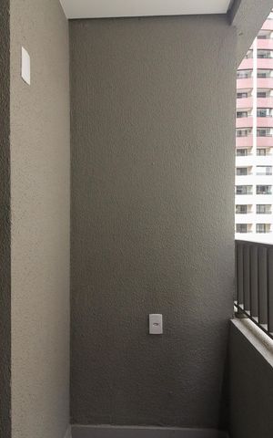 Studio para alugar com 23m², 1 quarto e sem vaga Studio para alugar com 23m², 1 quarto e sem vagaVaranda