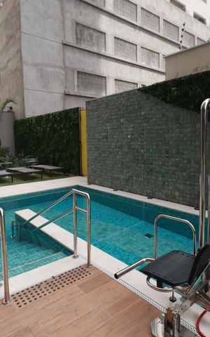 Studio para alugar com 23m², 1 quarto e sem vagaÁrea comum - Piscina
