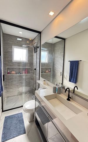 Apartamento à venda com 263m², 2 quartos e 2 vagas Apartamento à venda com 263m², 2 quartos e 2 vagasBanheiro