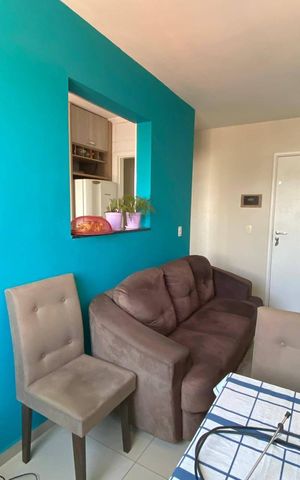 Apartamento à venda com 52m², 2 quartos e 1 vaga