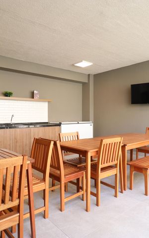 Apartamento para alugar com 30m², 1 quarto e sem vagaÁrea comum - Churrasqueira