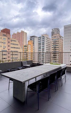 Studio à venda com 23m², 1 quarto e sem vagaÁrea comum