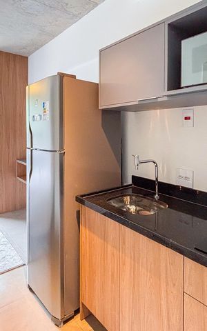 Studio à venda com 23m², 1 quarto e sem vagaStudio