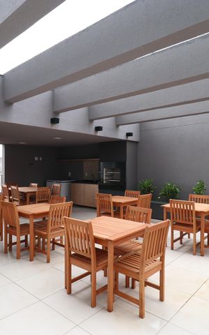 Apartamento para alugar com 36m², 2 quartos e sem vagaÁrea comum - Churrasqueira