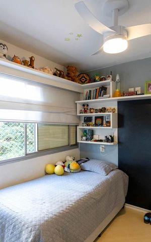 Apartamento à venda com 91m², 3 quartos e 2 vagas Apartamento à venda com 91m², 3 quartos e 2 vagasQuarto 1