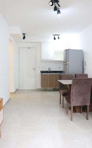 Apartamento à venda com 43m², 1 quarto e 1 vagaSala/Cozinha