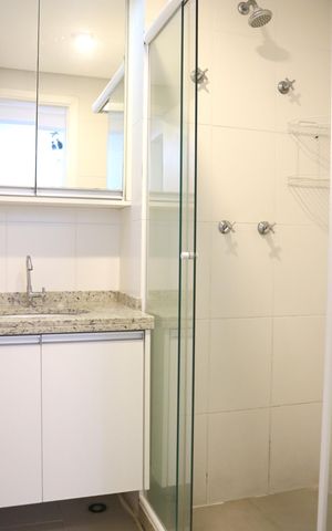 Apartamento à venda com 43m², 1 quarto e 1 vagaBanheiro