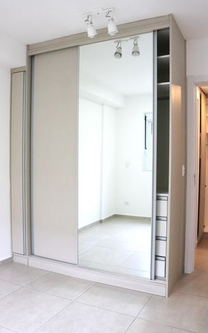 Apartamento à venda com 43m², 1 quarto e 1 vagaQuarto