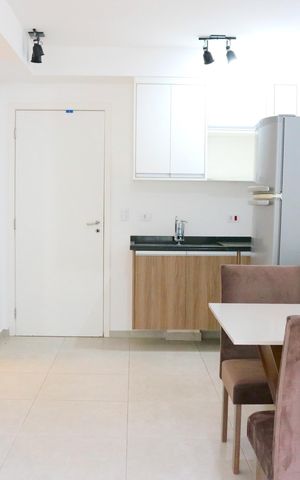 Apartamento à venda com 43m², 1 quarto e 1 vagaSala/Cozinha
