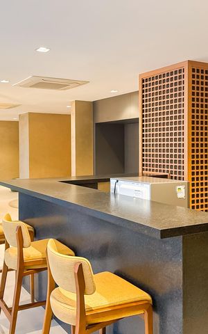 Studio para alugar com 25m², 1 quarto e sem vagaÁrea comum - Salão de festas