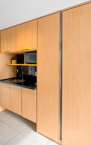 Studio para alugar com 25m², 1 quarto e sem vagaCozinha