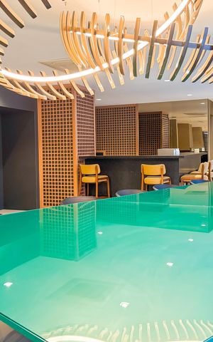 Studio para alugar com 25m², 1 quarto e sem vagaÁrea comum - Salão de festas