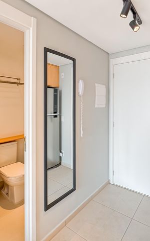 Studio para alugar com 25m², 1 quarto e sem vagaBanheiro