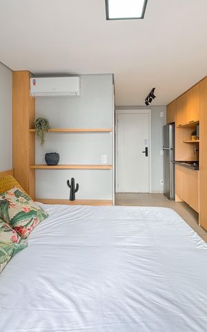 Studio para alugar com 25m², 1 quarto e sem vagaStudio