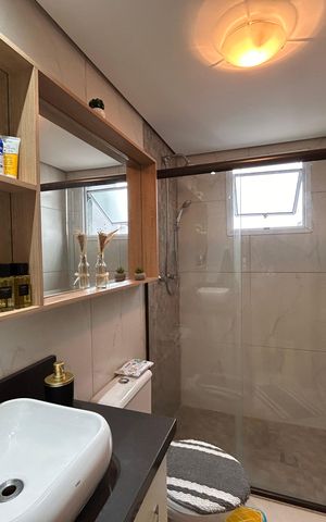 Apartamento à venda com 65m², 2 quartos e 1 vaga Apartamento à venda com 65m², 2 quartos e 1 vagaBanheiro 2