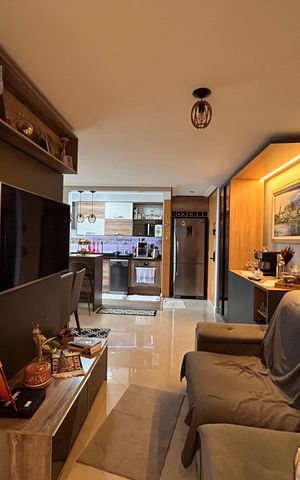 Apartamento à venda com 65m², 2 quartos e 1 vaga Apartamento à venda com 65m², 2 quartos e 1 vagaSala