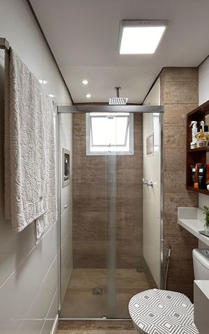 Apartamento à venda com 65m², 2 quartos e 1 vaga Apartamento à venda com 65m², 2 quartos e 1 vagaBanheiro da Suíte