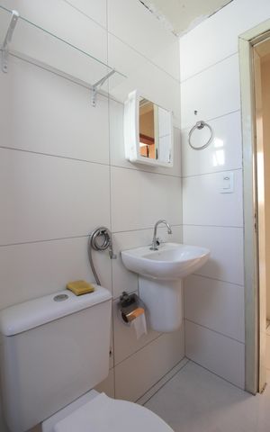 Apartamento à venda com 44m², 2 quartos e 1 vagaBanheiro Social